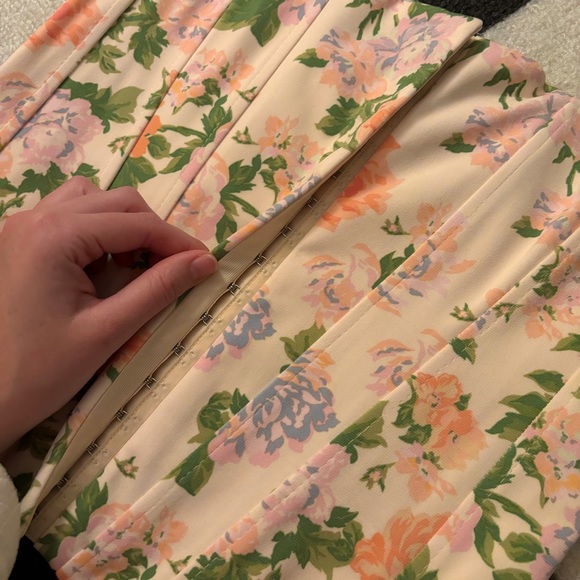 zara floral corset - Picture 6 of 8